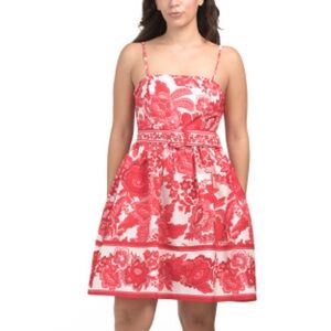 Joie Red and White Sundress